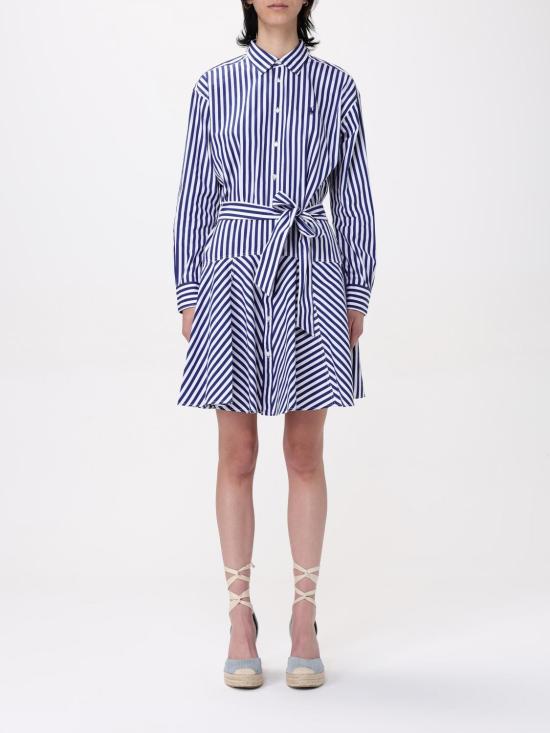 25SS 폴로 랄프로렌 롱 원피스 211929600 003 Blue