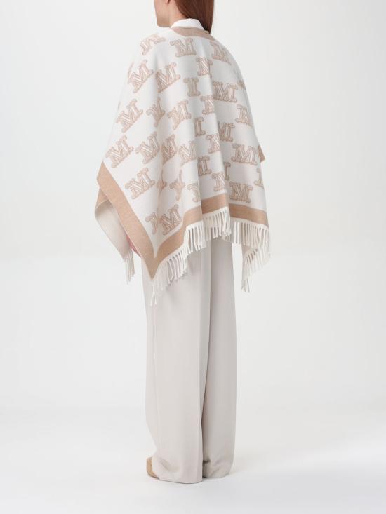 25FW 막스마라 스튜디오 케이프 2426736011600 005 Cream - MAX MARA STUDIO