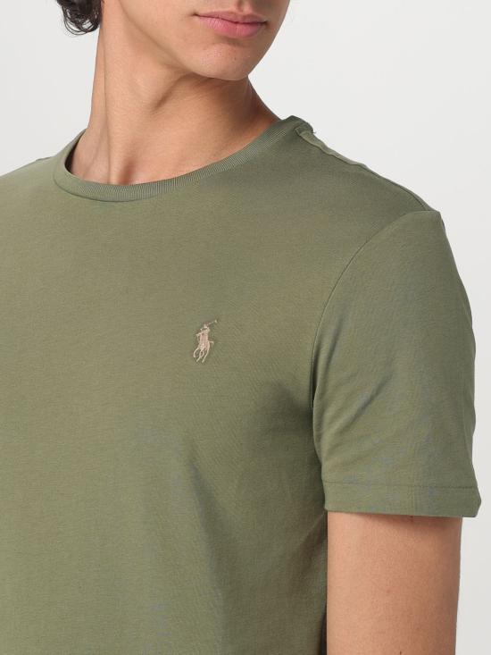 25FW 폴로 랄프로렌 반팔 티셔츠 710671438 389 Military - POLO RALPH LAUREN