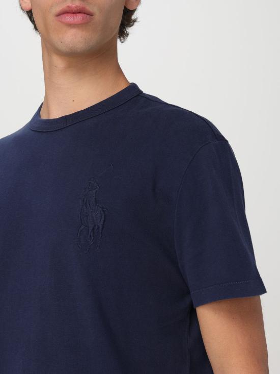 25FW 폴로 랄프로렌 반팔 티셔츠 710936509 004 Blue 1 - POLO RALPH LAUREN