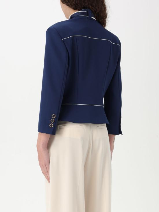 25FW 엘리자베타프랜치 자켓 GIT51 DN9 Blue - ELISABETTA FRANCHI