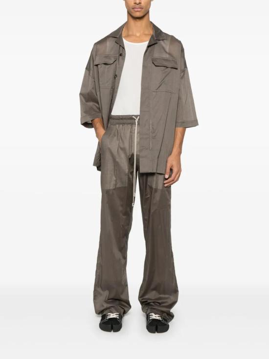  릭 오웬스 반팔 셔츠 RU01E5298CV taupe - RICK OWENS