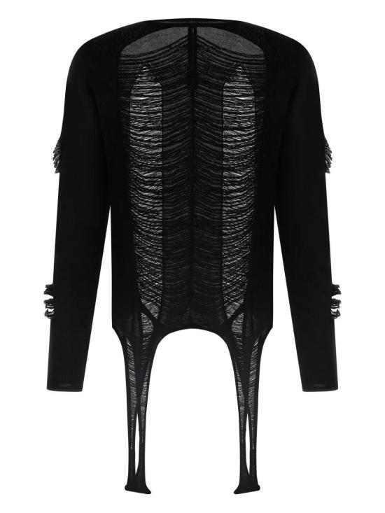  릭 오웬스 스웨터 RR01E5671KGRIDM black - RICK OWENS