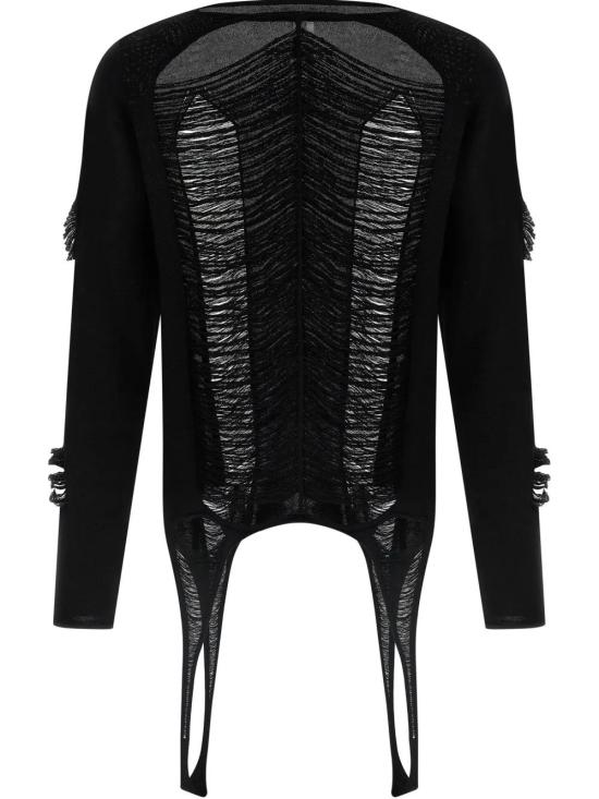  릭 오웬스 스웨터 RR01E5671KGRIDM black