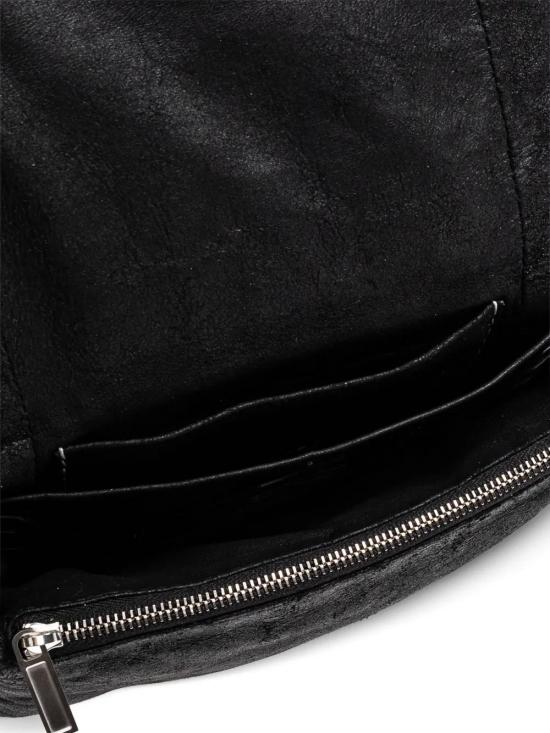  릭 오웬스 크로스백 RA01E0645LBAPA black - RICK OWENS