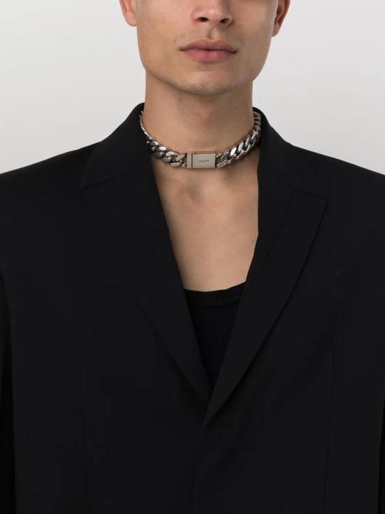  생로랑 네크리스 691326Y1500 silver - SAINT LAURENT
