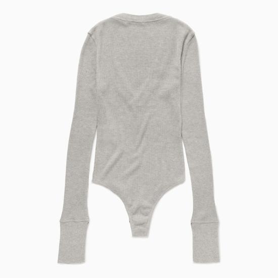  1989 스튜디오 바디수트 티셔츠 S03WEG001JER001 Grey - 1989 STUDIO