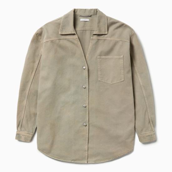 25SS 1989 스튜디오 셔츠 S03UCC003FAB001 Brown