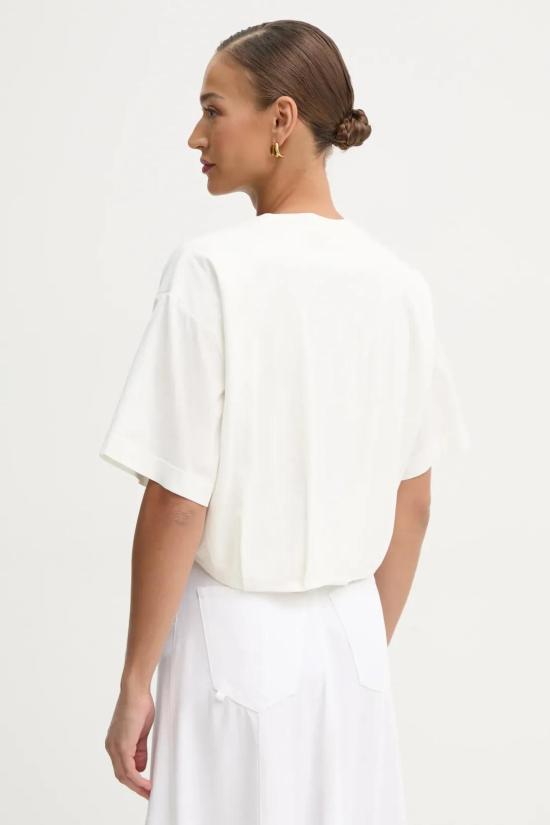  핑코 반팔 티셔츠 104257A2C0 Z05 Bianco biancaneve - PINKO