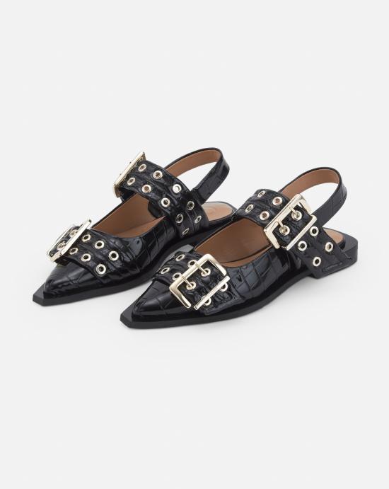 25SS 가니 슈즈 S2796 099 Black - GANNI