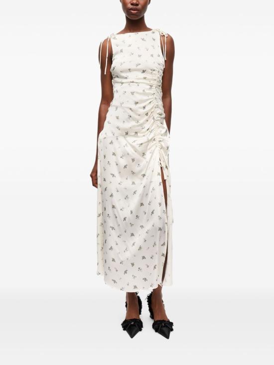 25SS 가니 미디 원피스 W0262 135 Egret - GANNI