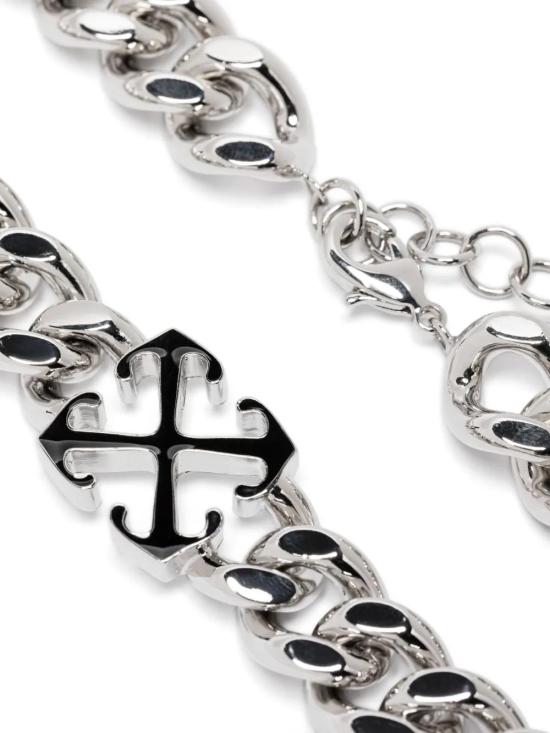  오프화이트 네크리스 OMOB156C99MET0017210 silver - OFF WHITE