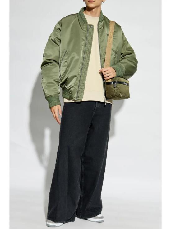  오프화이트 긴팔 티셔츠 OMBA054F24FLE0036110 beige - OFF WHITE