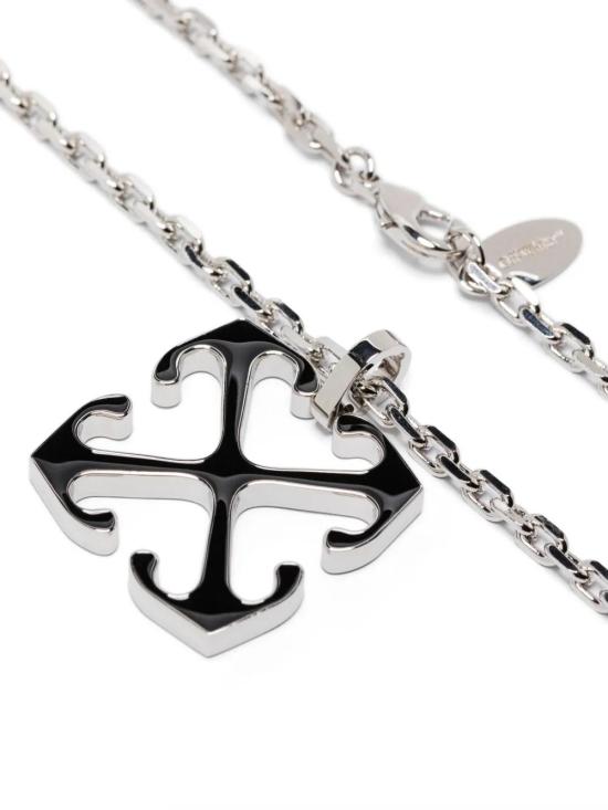  오프화이트 네크리스 OMOB157C99MET0017210 silver - OFF WHITE