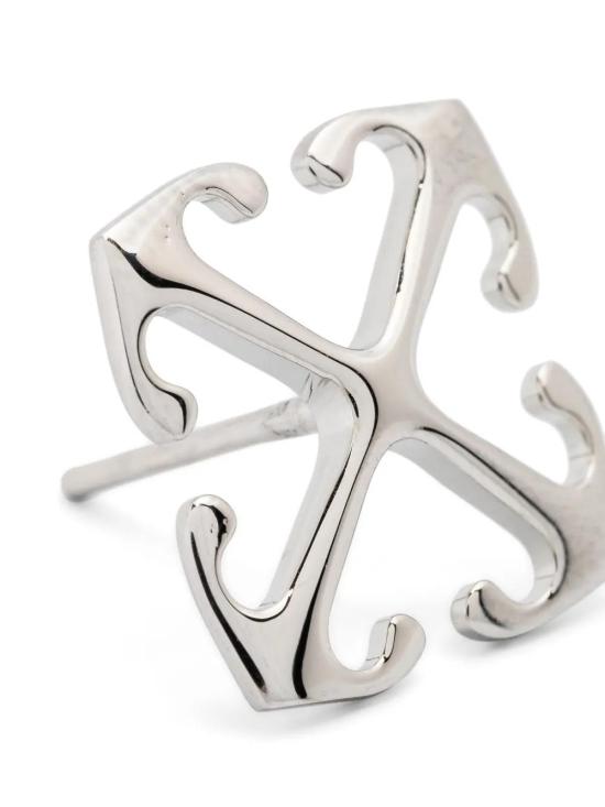  오프화이트 이어링 OMOD119C99MET0017200 silver - OFF WHITE