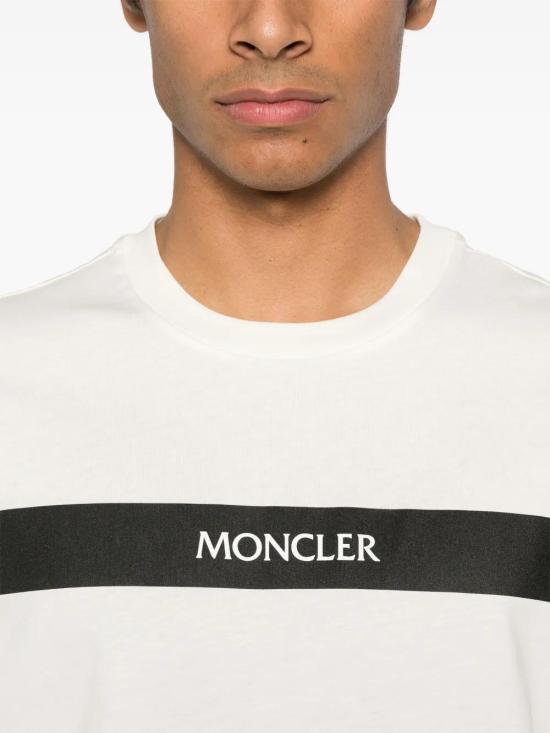  몽클레어 반팔 티셔츠 K10918C0006189AKK white - MONCLER