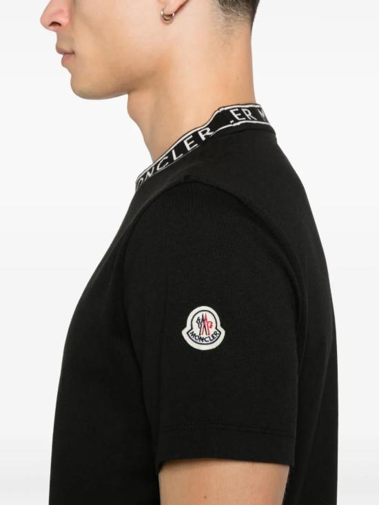  몽클레어 반팔 티셔츠 K10918C000278390T black - MONCLER