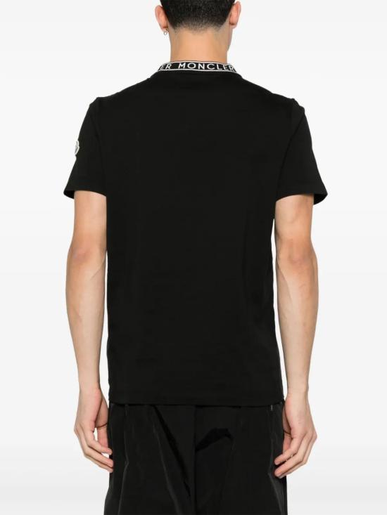  몽클레어 반팔 티셔츠 K10918C000278390T black - MONCLER