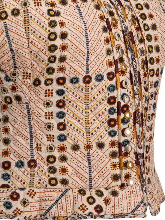 25SS 이자벨마랑에뚜왈 민소매 티셔츠 25PGI0050FAC1J03E23EC Beige - ISABEL MARANT ETOILE