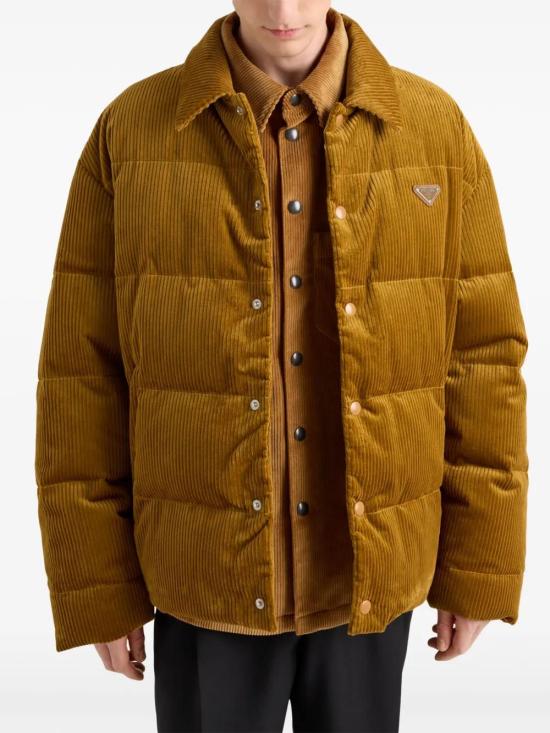  프라다 자켓 SGC694SOOO13YO ochre yellow - PRADA