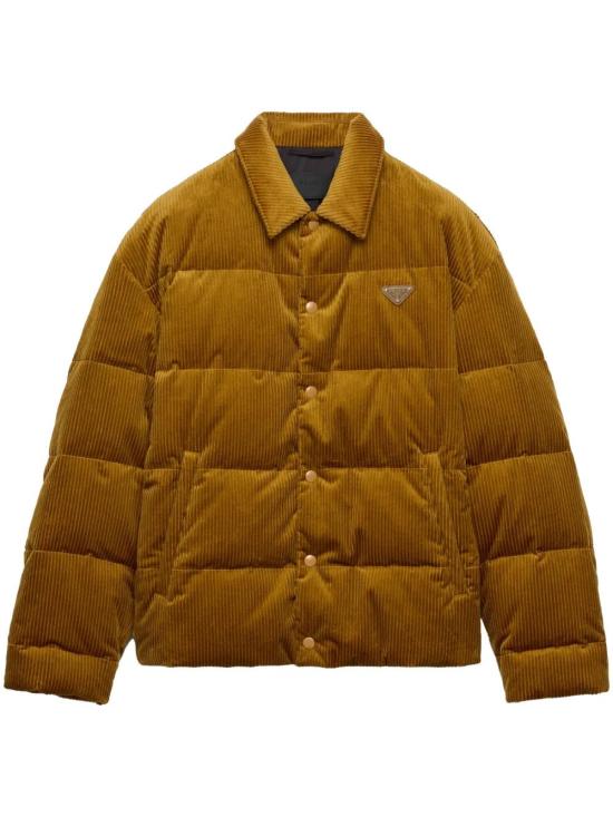  프라다 자켓 SGC694SOOO13YO ochre yellow