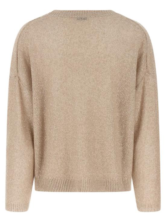 25SS 브루넬로 쿠치넬리 스웨터 MDJ547620C9589 Beige - BRUNELLO CUCINELLI