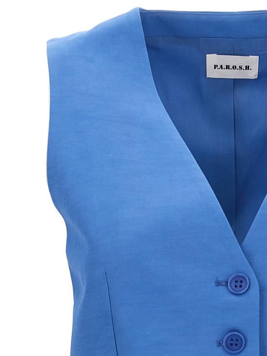 25SS 파로쉬 베스트 D410028RAISA25046 BLUE - PAROSH