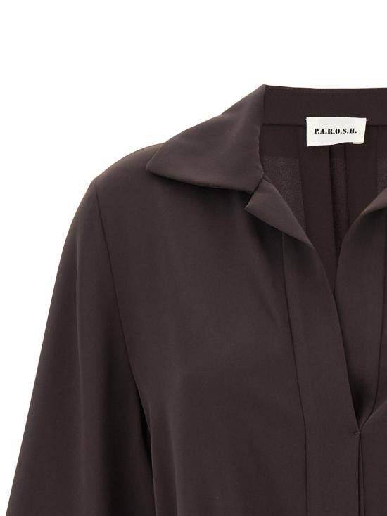  파로쉬 블라우스 D312475PANTY24086 BROWN - PAROSH