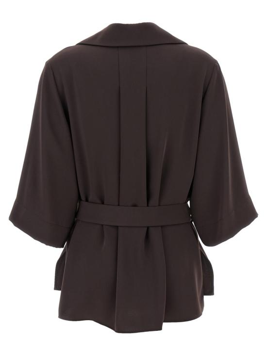  파로쉬 블라우스 D312475PANTY24086 BROWN - PAROSH