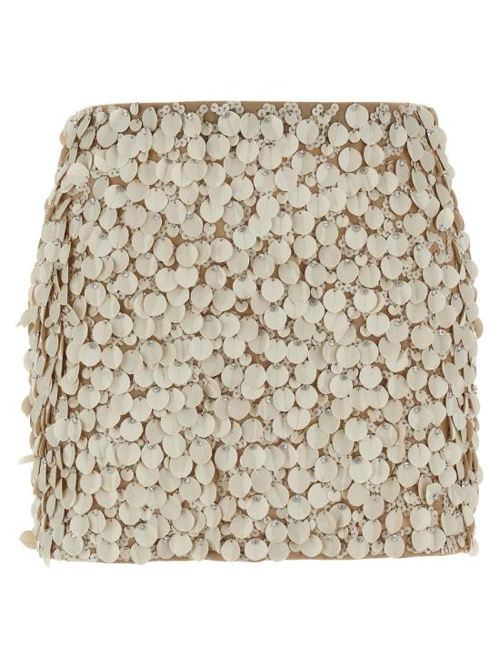 25SS 파로쉬 숏 스커트 D630601GENIAL038 Beige