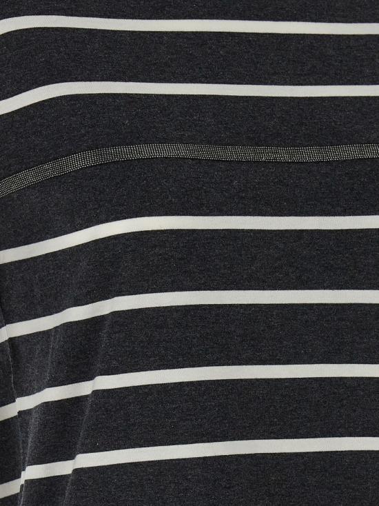 25SS 브루넬로 쿠치넬리 반팔 티셔츠 ML908HD400C7049 GRAY - BRUNELLO CUCINELLI