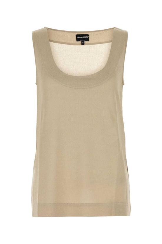 25SS 조르지오 아르마니 블라우스 GW001075AF15523 U8048 GOLD