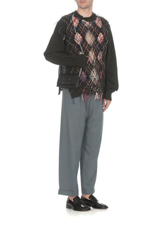 25FW 마르지엘라 WOC 체인 크로스바디 월렛 SA3UI0008P4455T8013 Black - MAISON MARGIELA