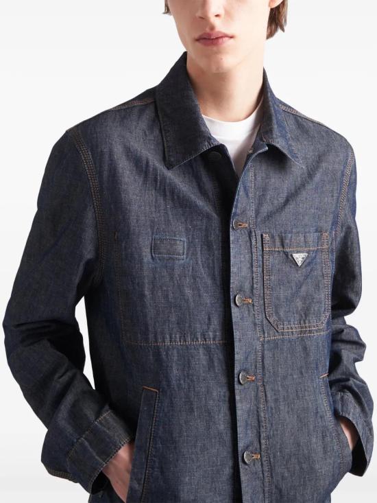  프라다 자켓 GEB254SOOO14J2 navy - PRADA