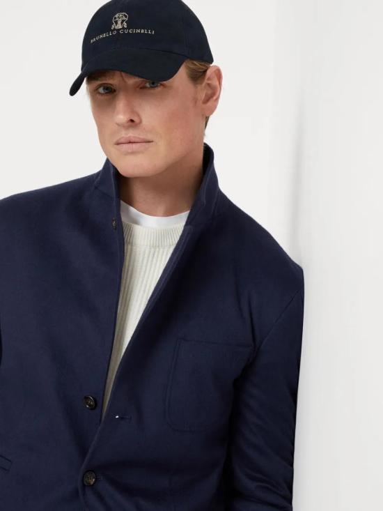  브루넬로 쿠치넬리 모자 M0PCL9850CIS58 - BRUNELLO CUCINELLI