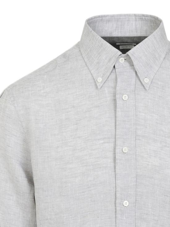  브루넬로 쿠치넬리 긴팔 셔츠 MM6841716C102 grey - BRUNELLO CUCINELLI