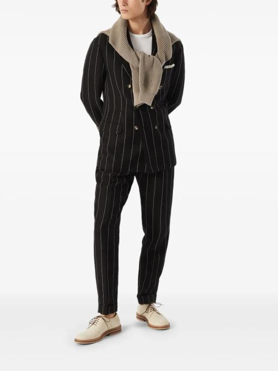  브루넬로 쿠치넬리 수트 자켓 MR4777BPDC029 black - BRUNELLO CUCINELLI