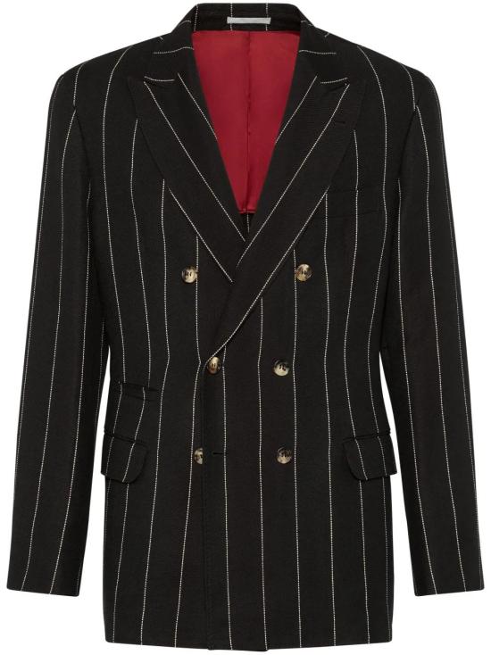  브루넬로 쿠치넬리 수트 자켓 MR4777BPDC029 black