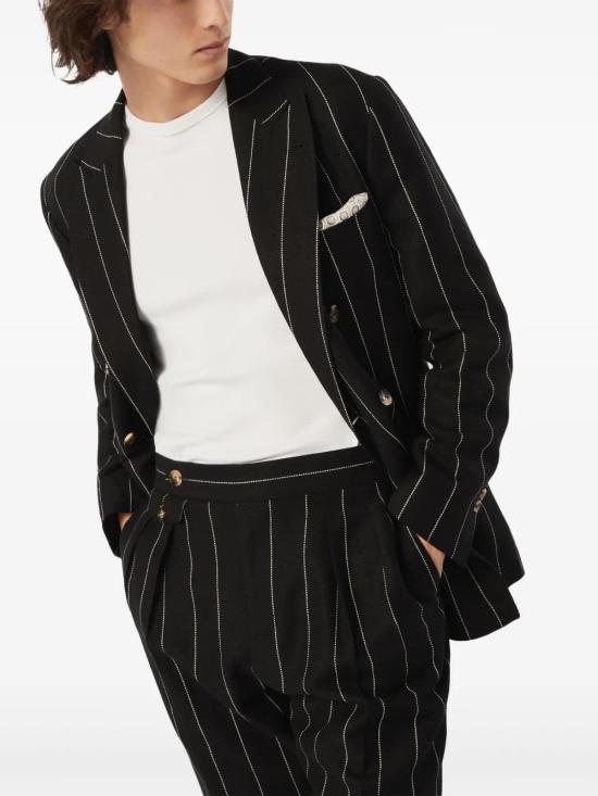  브루넬로 쿠치넬리 수트 자켓 MR4777BPDC029 black - BRUNELLO CUCINELLI