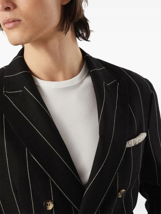  브루넬로 쿠치넬리 수트 자켓 MR4777BPDC029 black - BRUNELLO CUCINELLI