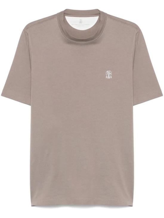  브루넬로 쿠치넬리 반팔 티셔츠 M0B138440C2421 brown