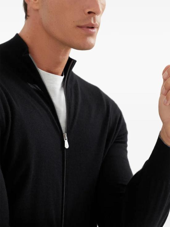  브루넬로 쿠치넬리 자켓 M2300106CH101 black - BRUNELLO CUCINELLI