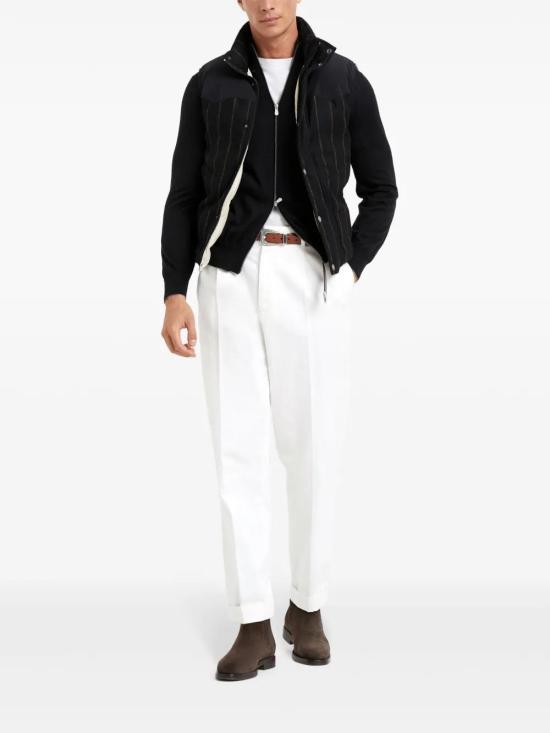  브루넬로 쿠치넬리 자켓 M2300106CH101 black - BRUNELLO CUCINELLI