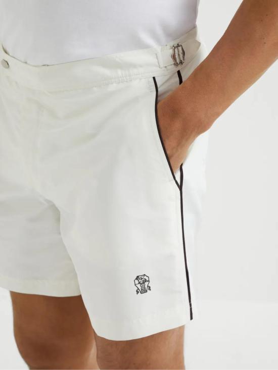  브루넬로 쿠치넬리 스윔팬츠 MW817045C1337 - BRUNELLO CUCINELLI