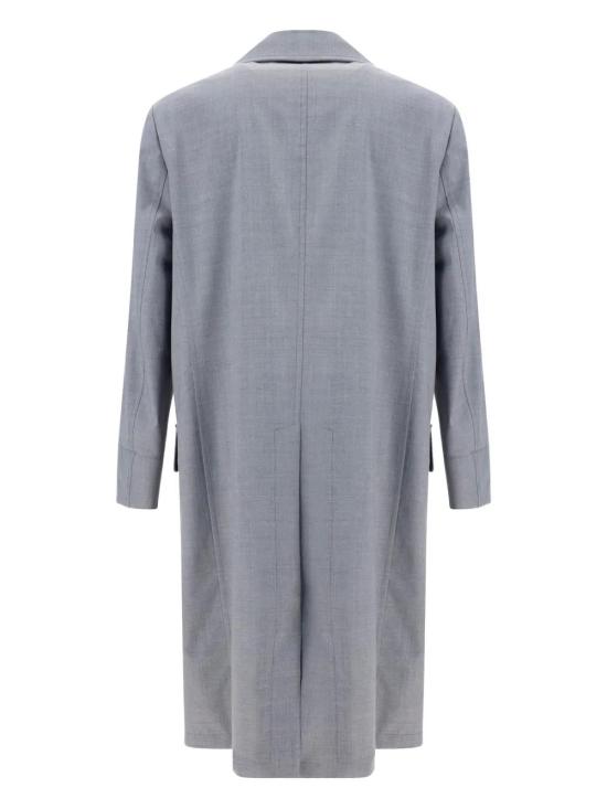  브루넬로 쿠치넬리 코트 MM4506415CCZ78 grey - BRUNELLO CUCINELLI