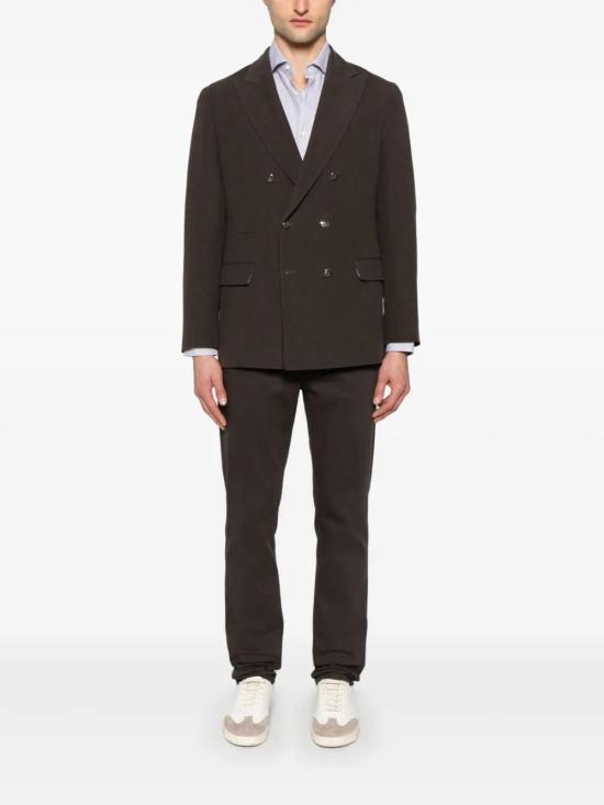  브루넬로 쿠치넬리 수트 자켓 MW4317BPD2C735 coffee - BRUNELLO CUCINELLI