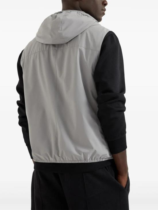  브루넬로 쿠치넬리 베스트 MM49A7450GC1704 grey - BRUNELLO CUCINELLI