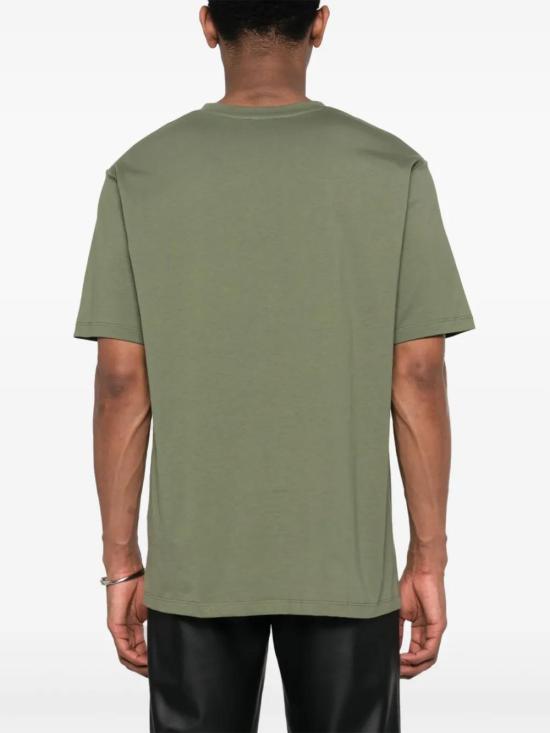  발망 반팔 티셔츠 CH0EG000BB73 khaki - BALMAIN