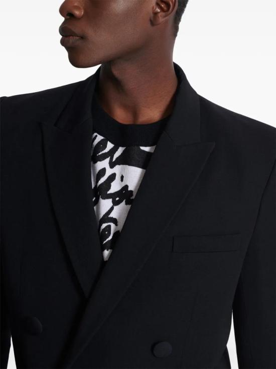  발망 수트 자켓 EH1SG160WC09 black - BALMAIN