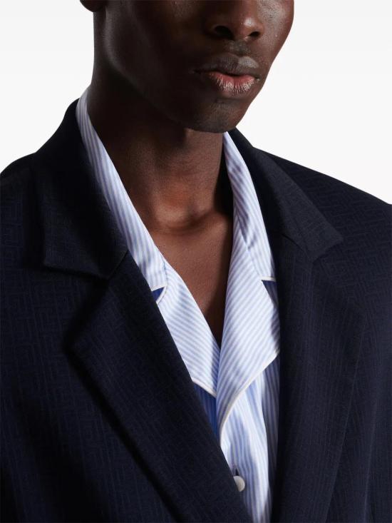  발망 수트 자켓 CH1SI163JH31 navy - BALMAIN